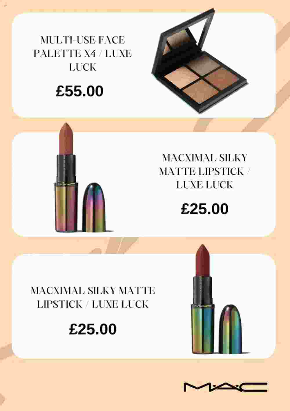 MAC Cosmetics offers valid from 26/01/2025 - Page 3.