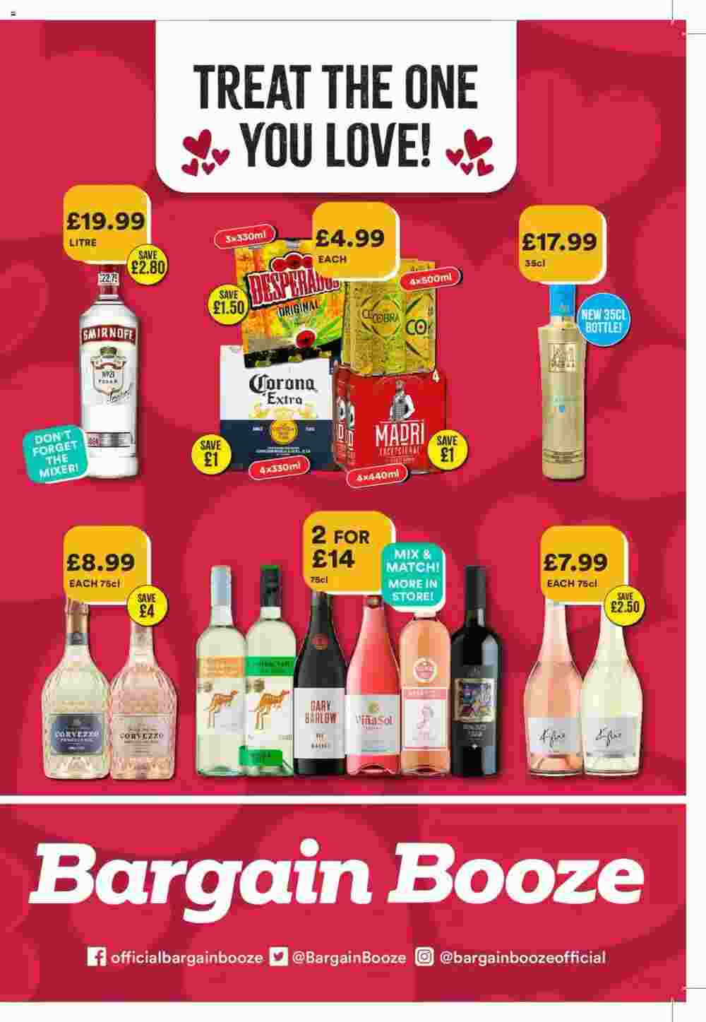 Bargain Booze offers valid from 28/01/2025 - Page 1.