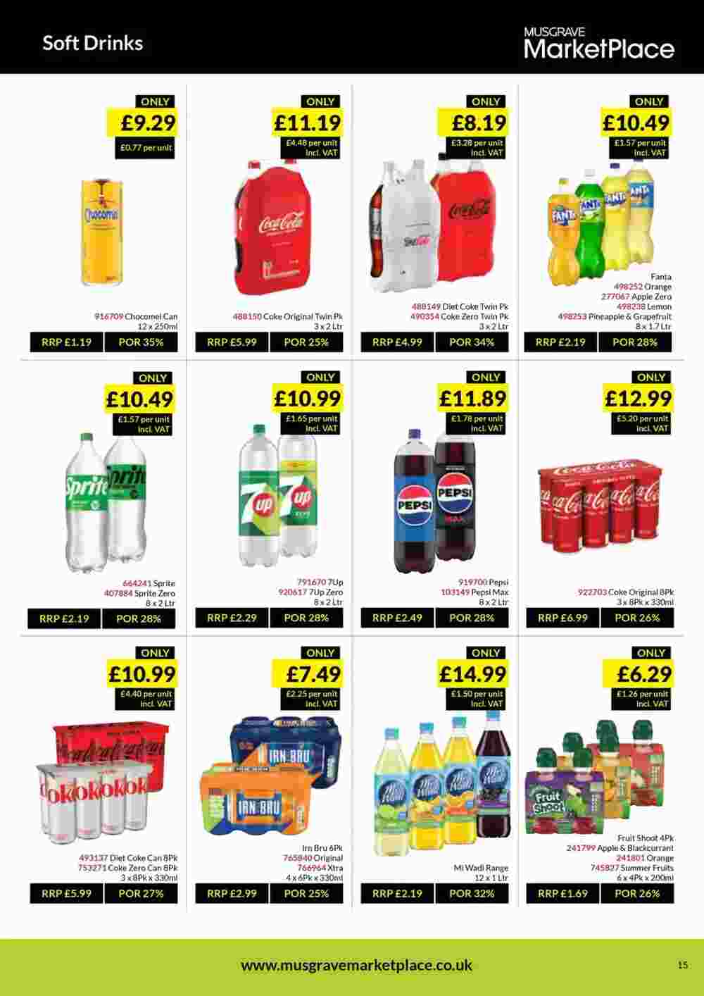 Musgrave MarketPlace offers valid from 28/01/2025 - Page 15.