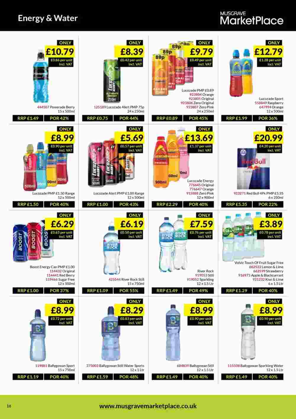 Musgrave MarketPlace offers valid from 28/01/2025 - Page 16.