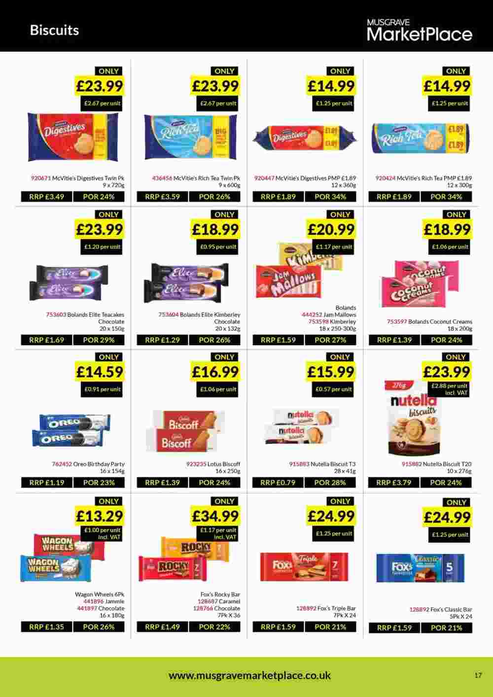 Musgrave MarketPlace offers valid from 28/01/2025 - Page 17.