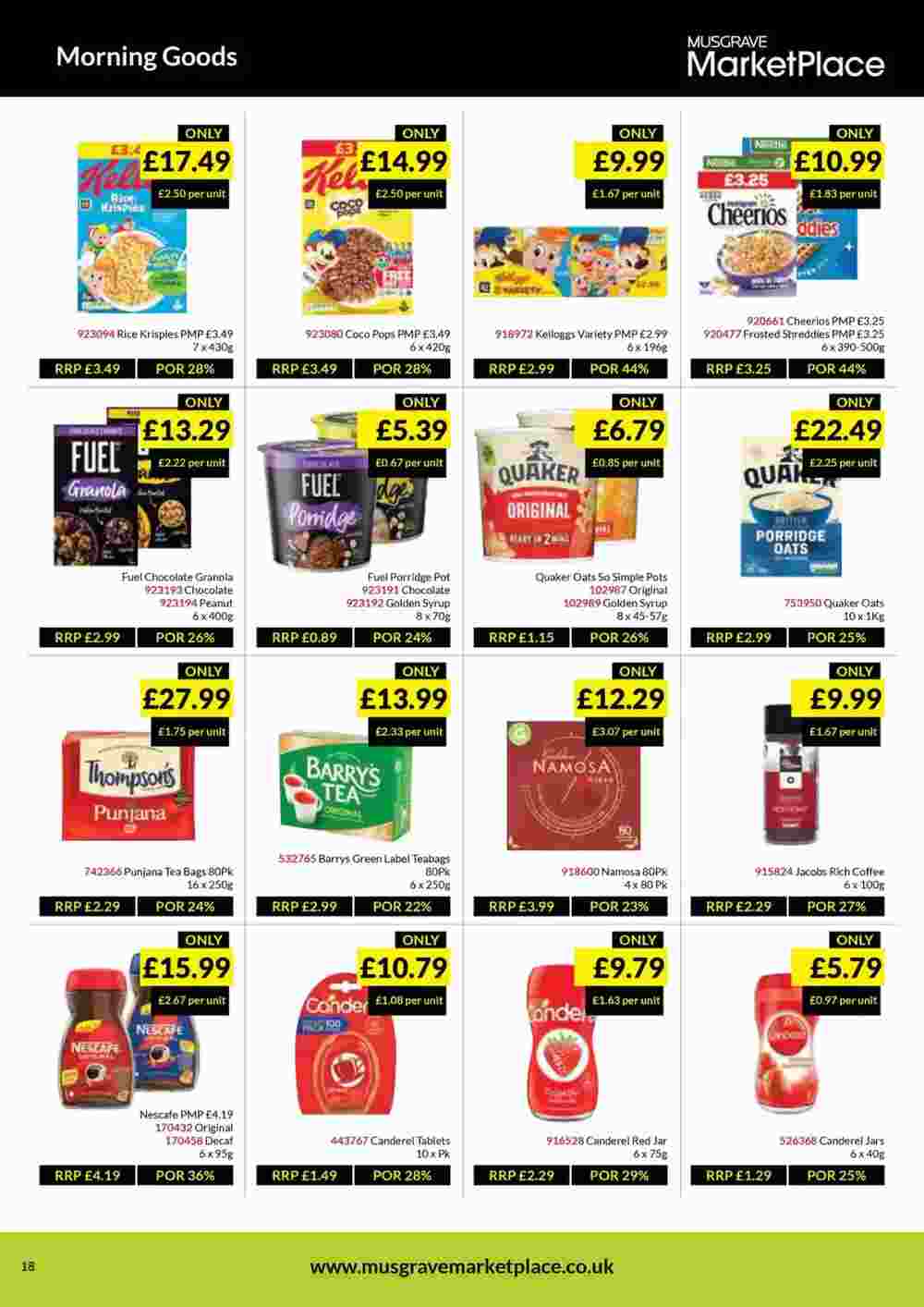 Musgrave MarketPlace offers valid from 28/01/2025 - Page 18.