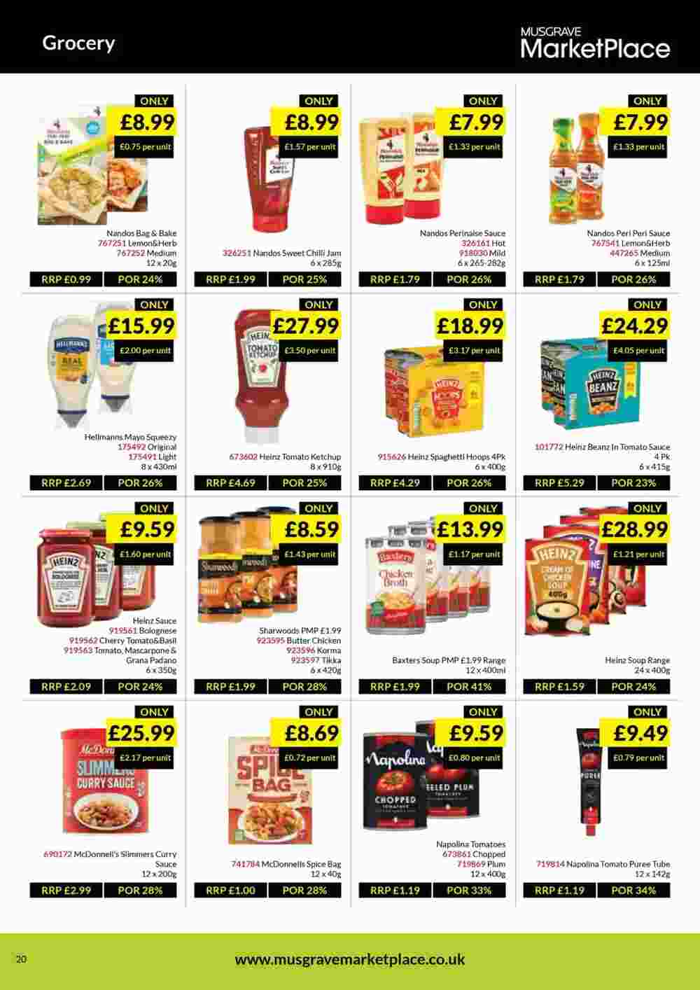 Musgrave MarketPlace offers valid from 28/01/2025 - Page 20.