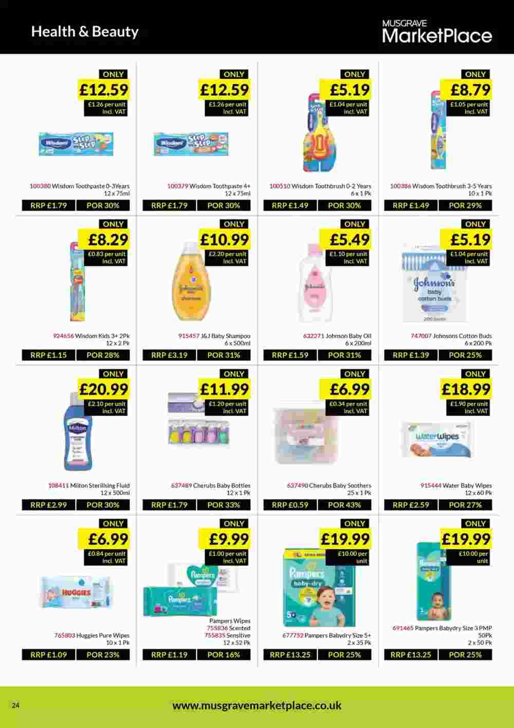 Musgrave MarketPlace offers valid from 28/01/2025 - Page 24.