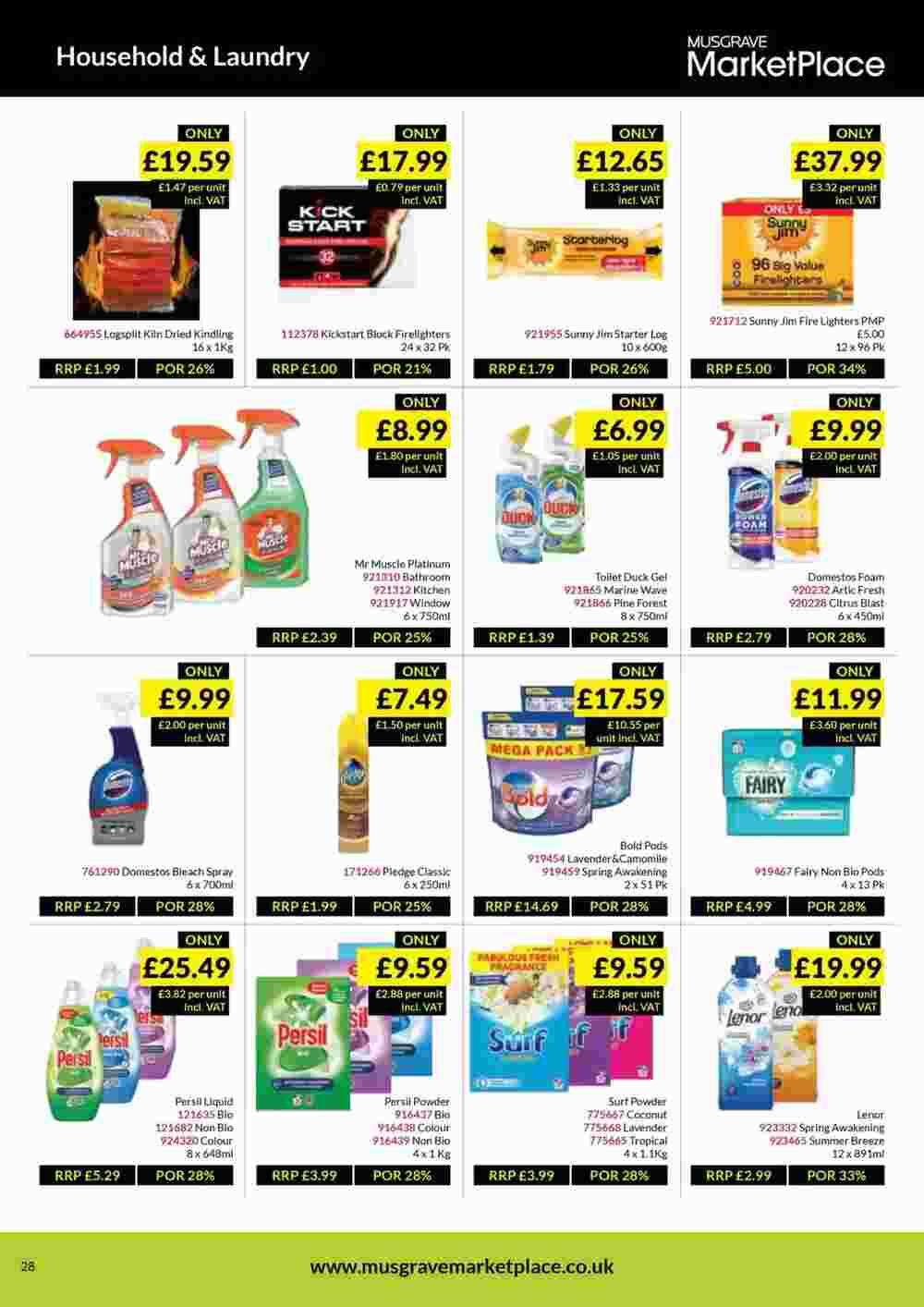 Musgrave MarketPlace offers valid from 28/01/2025 - Page 28.