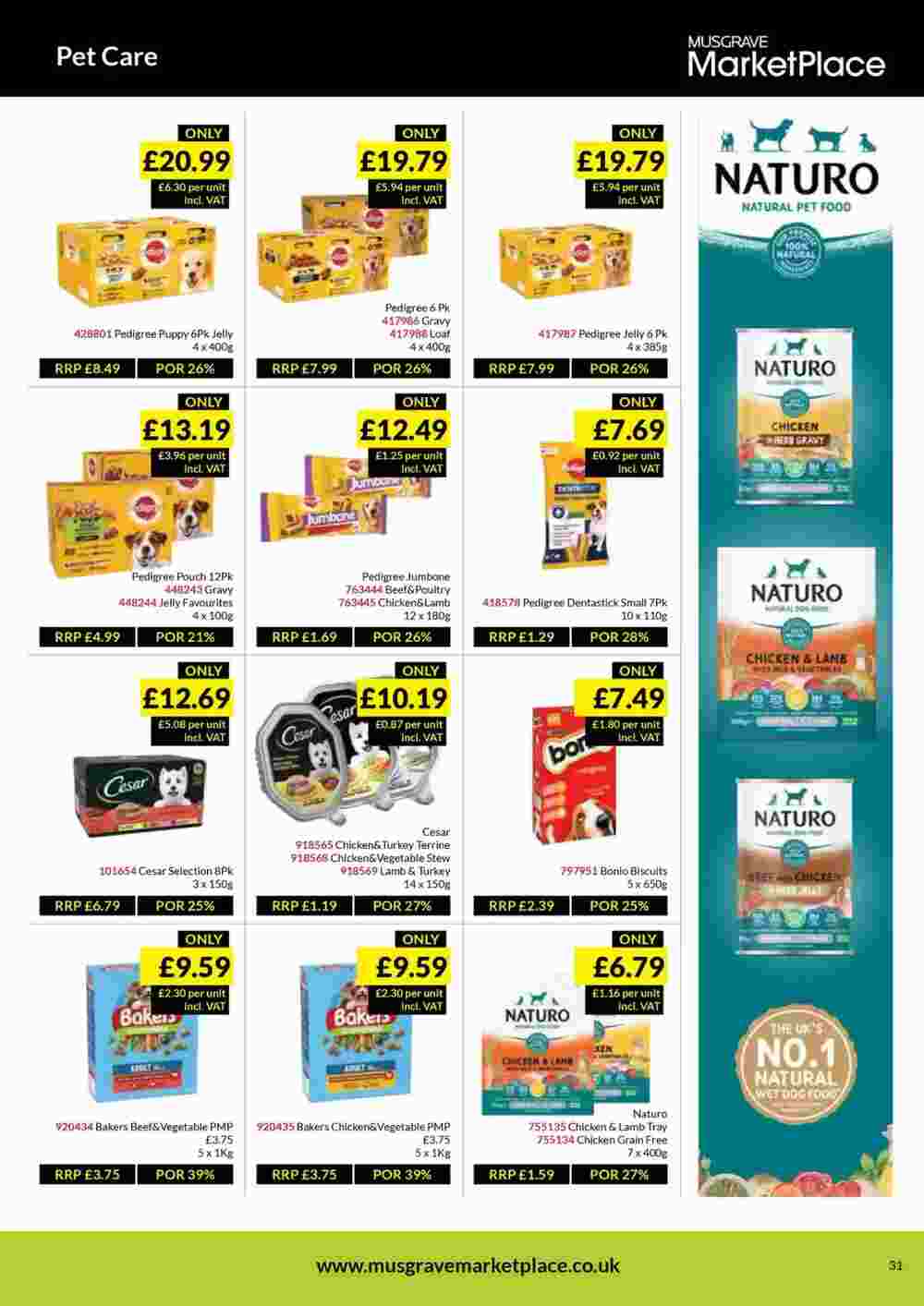 Musgrave MarketPlace offers valid from 28/01/2025 - Page 31.