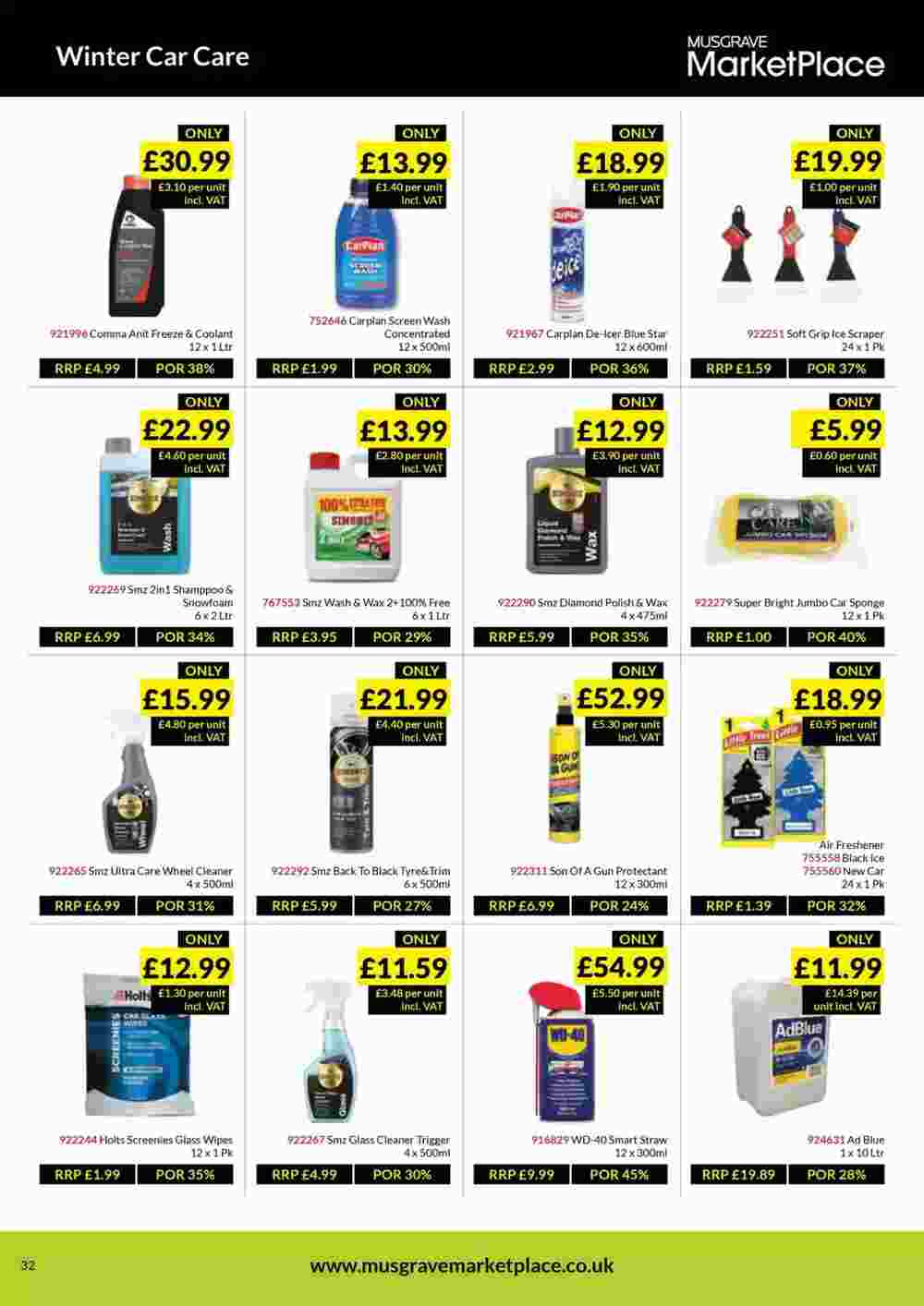 Musgrave MarketPlace offers valid from 28/01/2025 - Page 32.