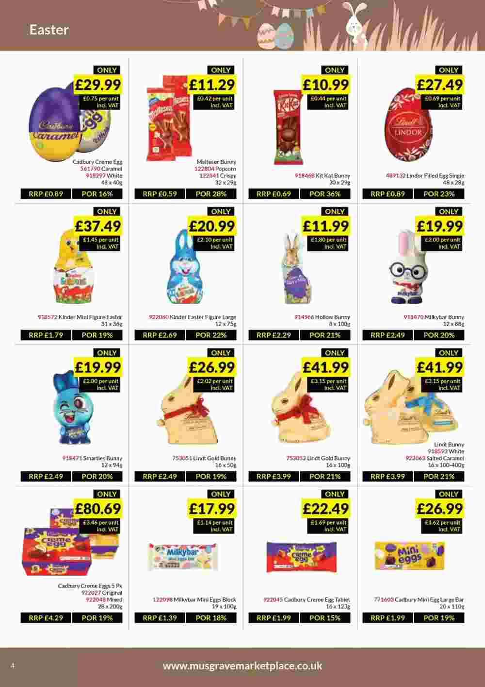 Musgrave MarketPlace offers valid from 28/01/2025 - Page 4.