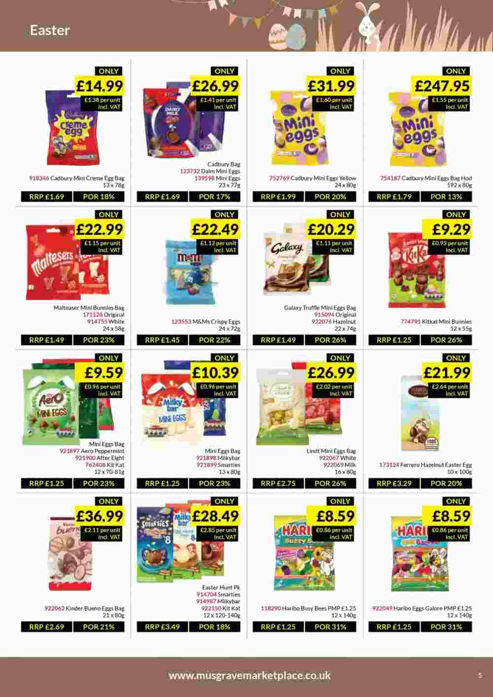 Musgrave MarketPlace offers valid from 28/01/2025 - Page 5.