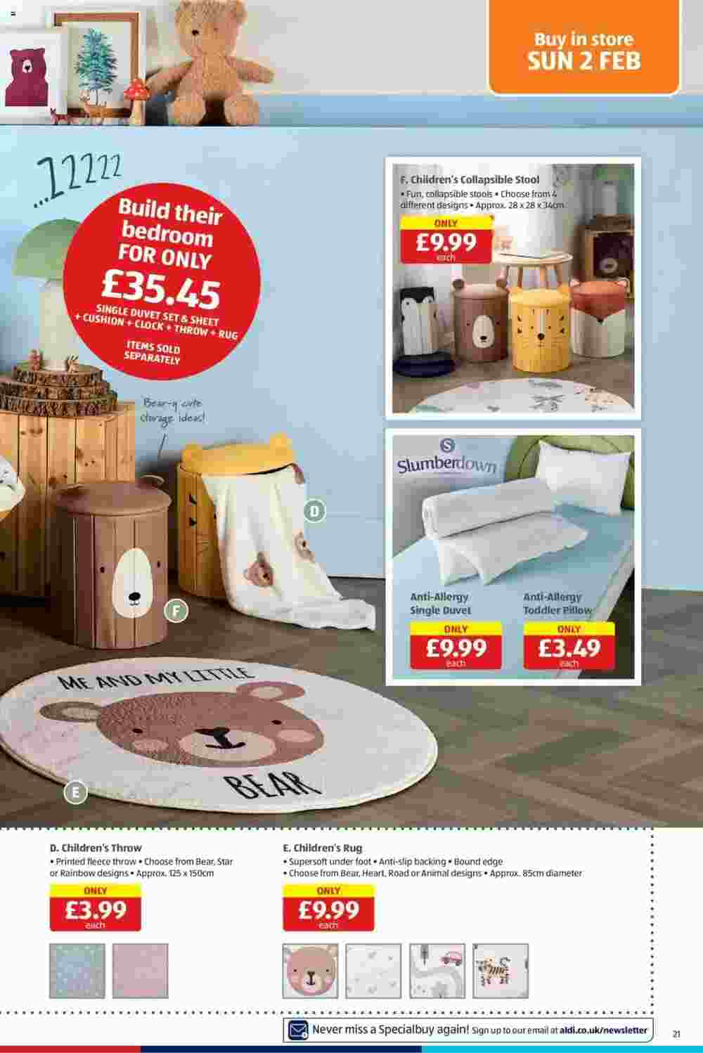 Aldi offers valid from 30/01/2025 - Page 21.