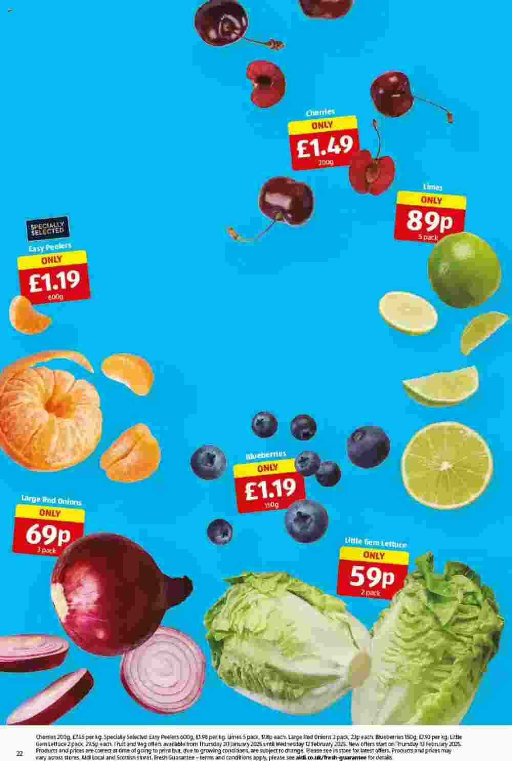 Aldi offers valid from 30/01/2025 - Page 22.