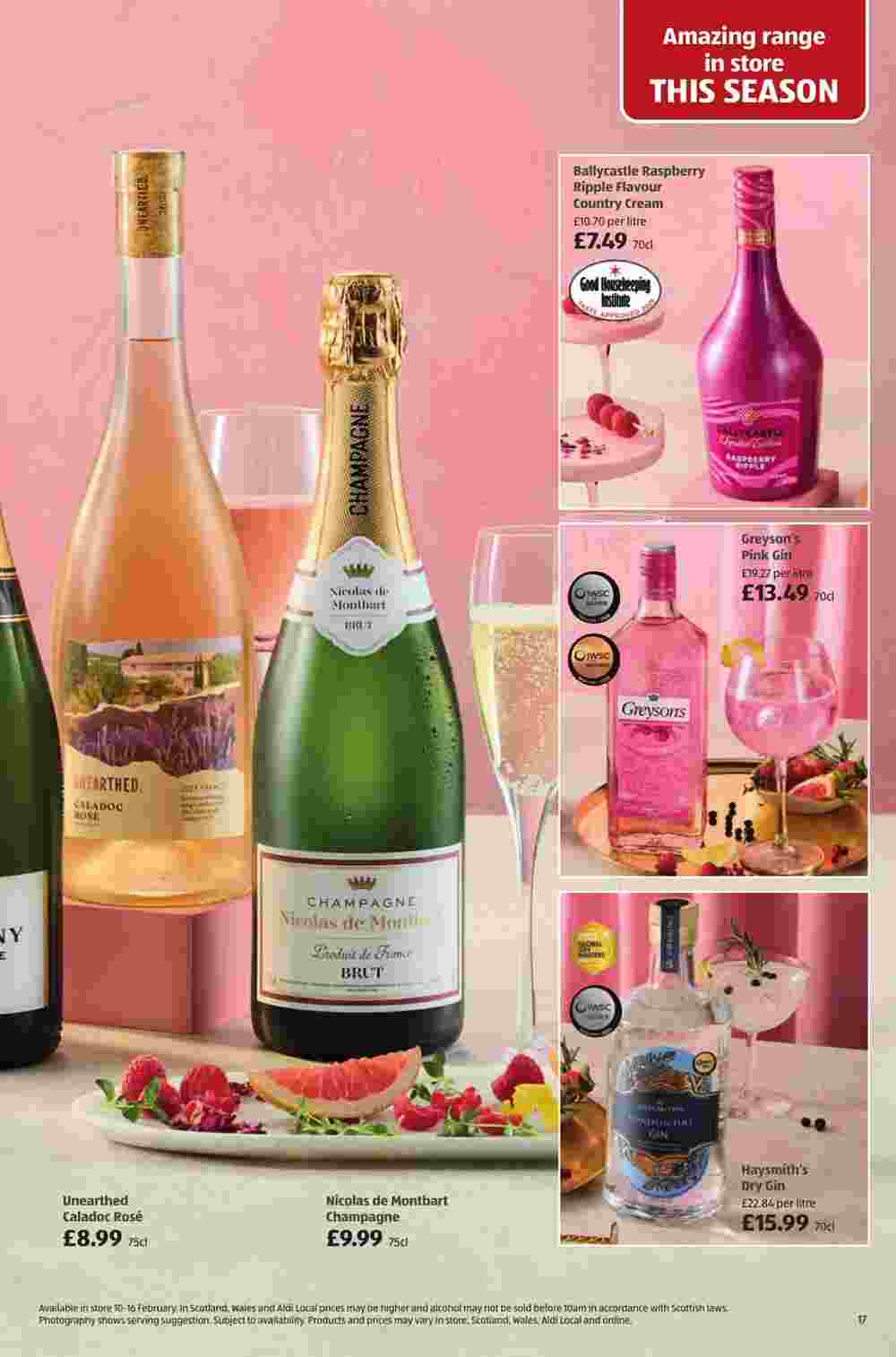 Aldi offers valid from 31/01/2025 - Page 17.