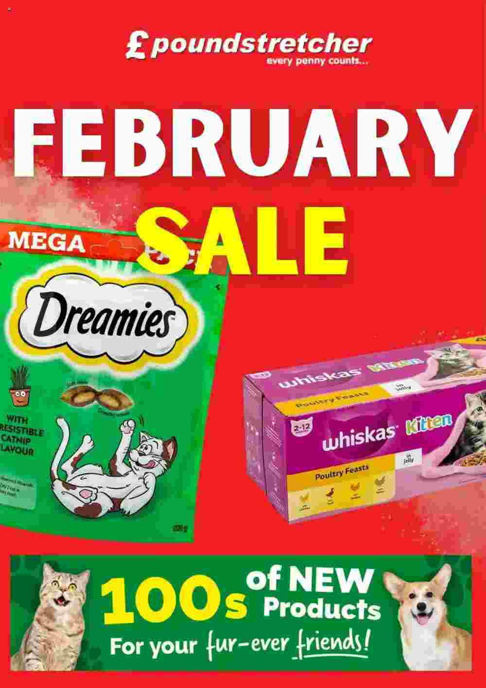 Poundstretcher offers valid from 02/02/2025 - Page 1.