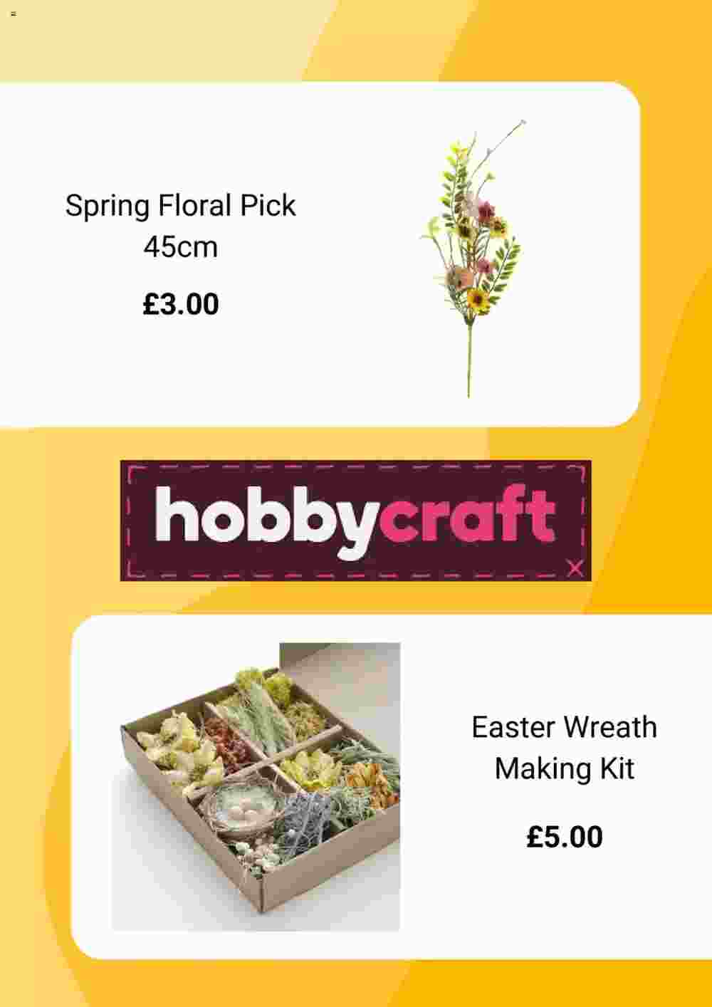 Hobbycraft offers valid from 04/02/2025 - Page 2.