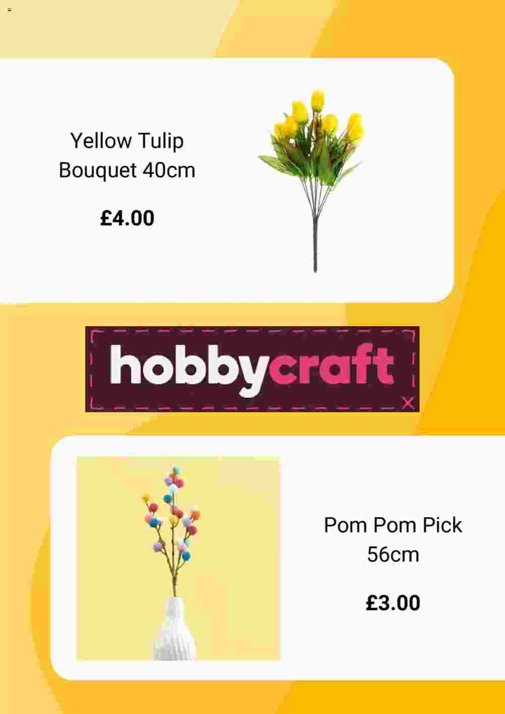 Hobbycraft offers valid from 04/02/2025 - Page 4.