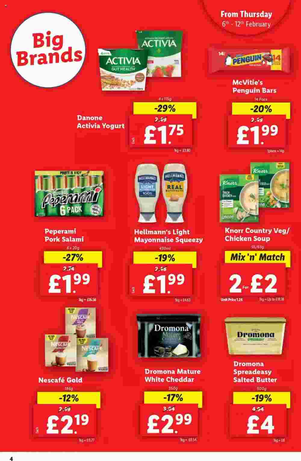 Lidl offers valid from 06/02/2025 - Page 4.