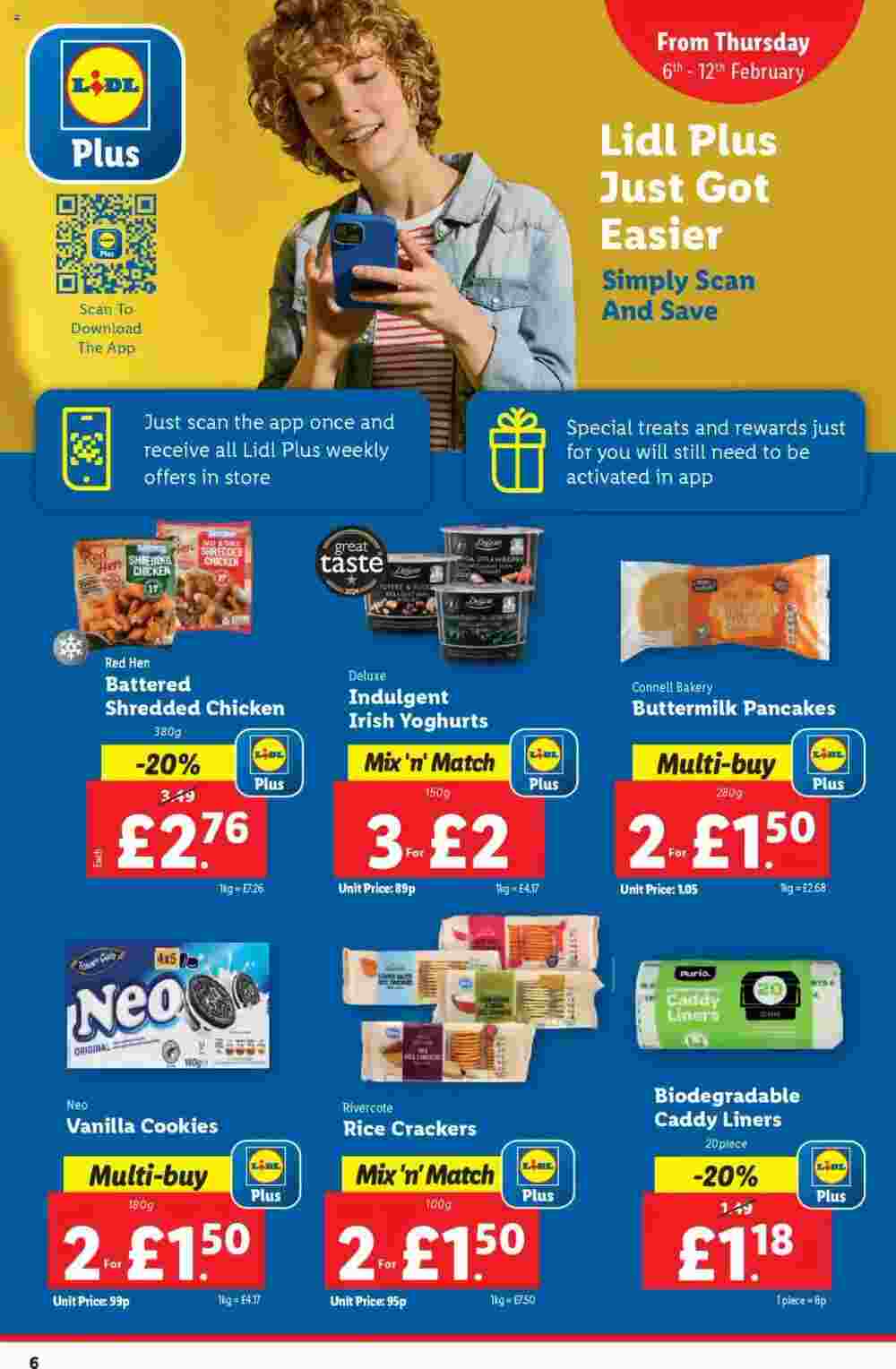 Lidl offers valid from 06/02/2025 - Page 6.