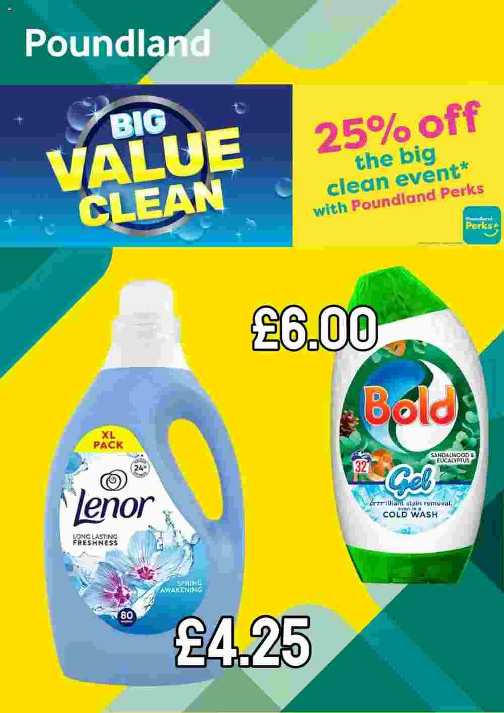 Poundland offers valid from 14/02/2025 - Page 1.