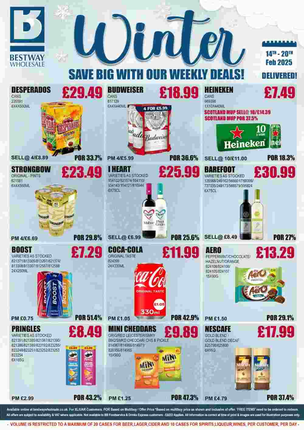 Bestway offers valid from 14/02/2025 - Page 1.