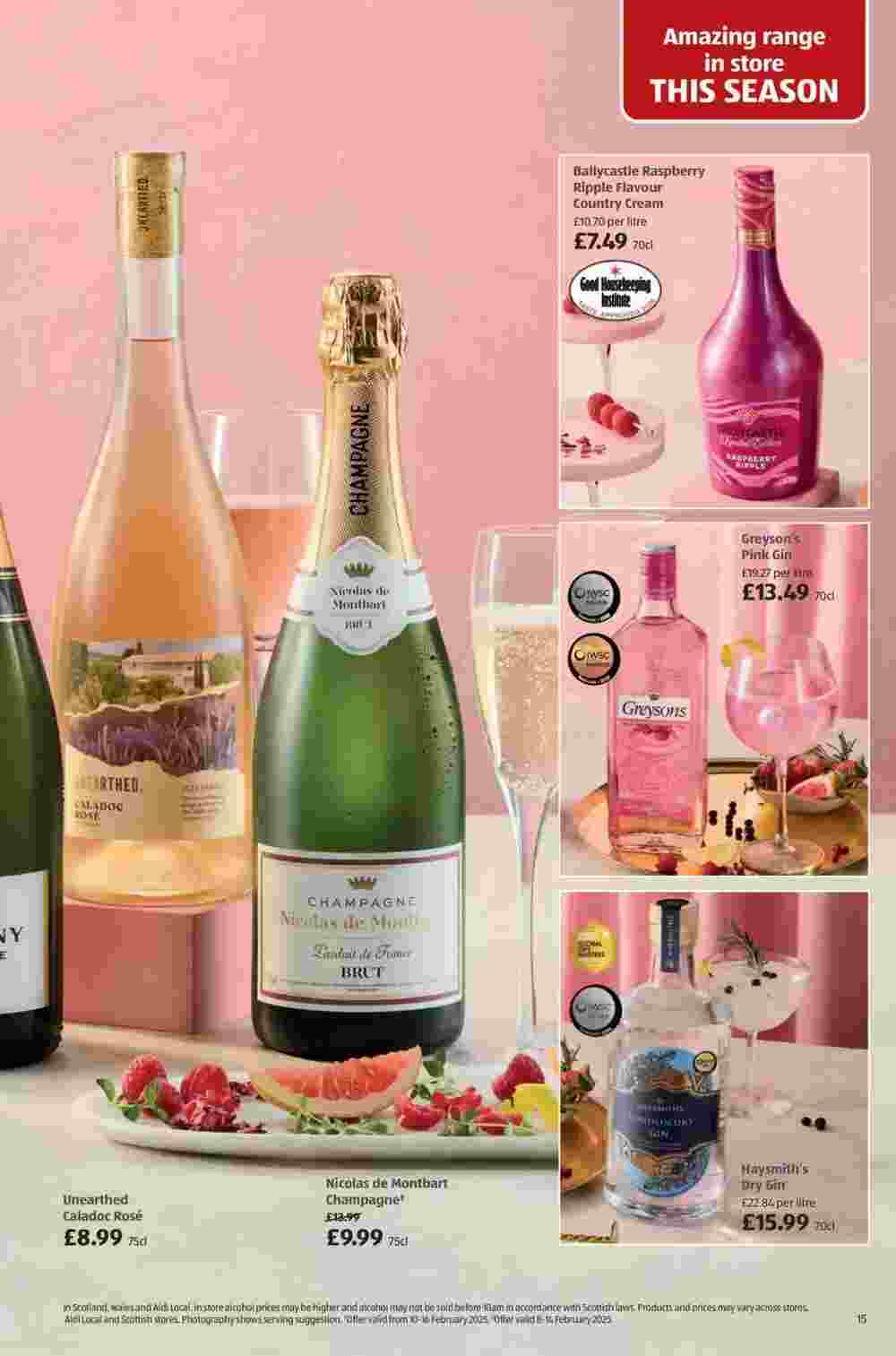 Aldi offers valid from 15/02/2025 - Page 15.