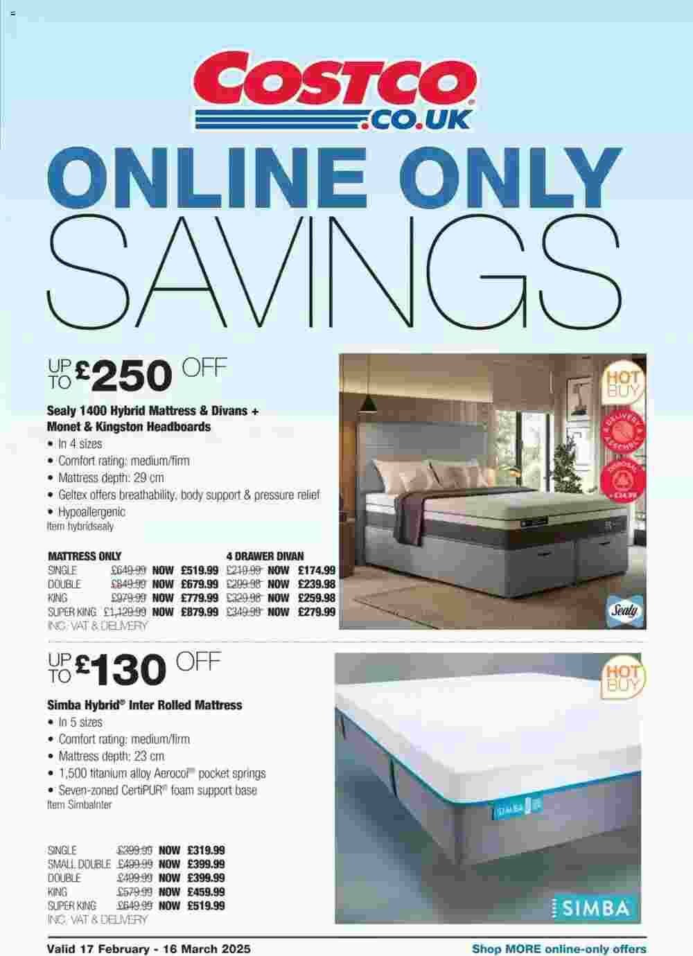 Costco offers valid from 17/02/2025 - Page 20.