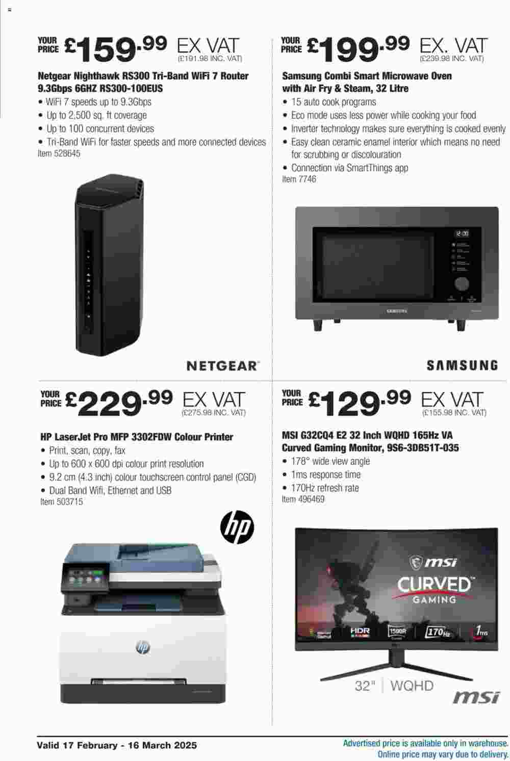 Costco offers valid from 17/02/2025 - Page 4.