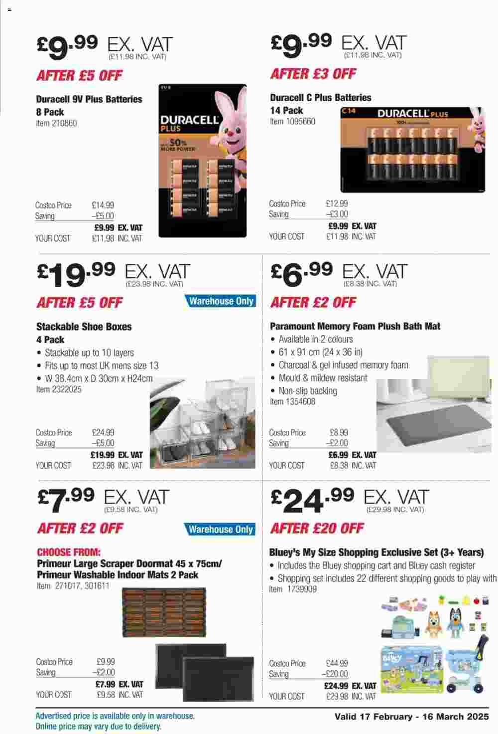 Costco offers valid from 17/02/2025 - Page 7.