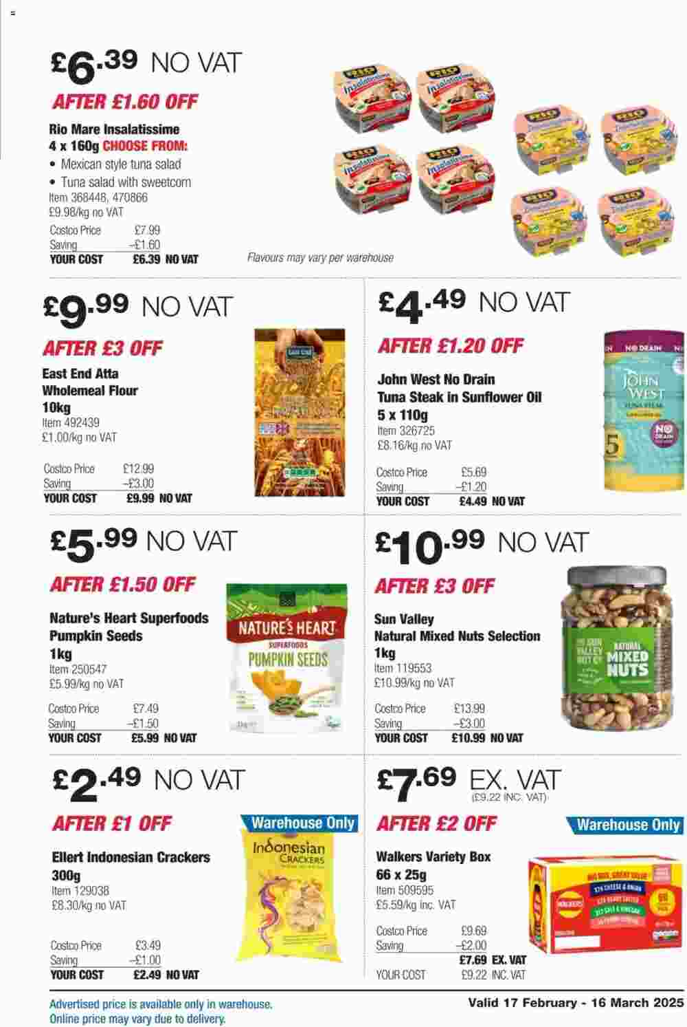 Costco offers valid from 17/02/2025 - Page 9.