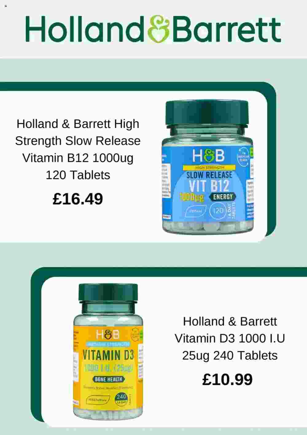 Holland & Barrett offers valid from 18/02/2025 - Page 3.