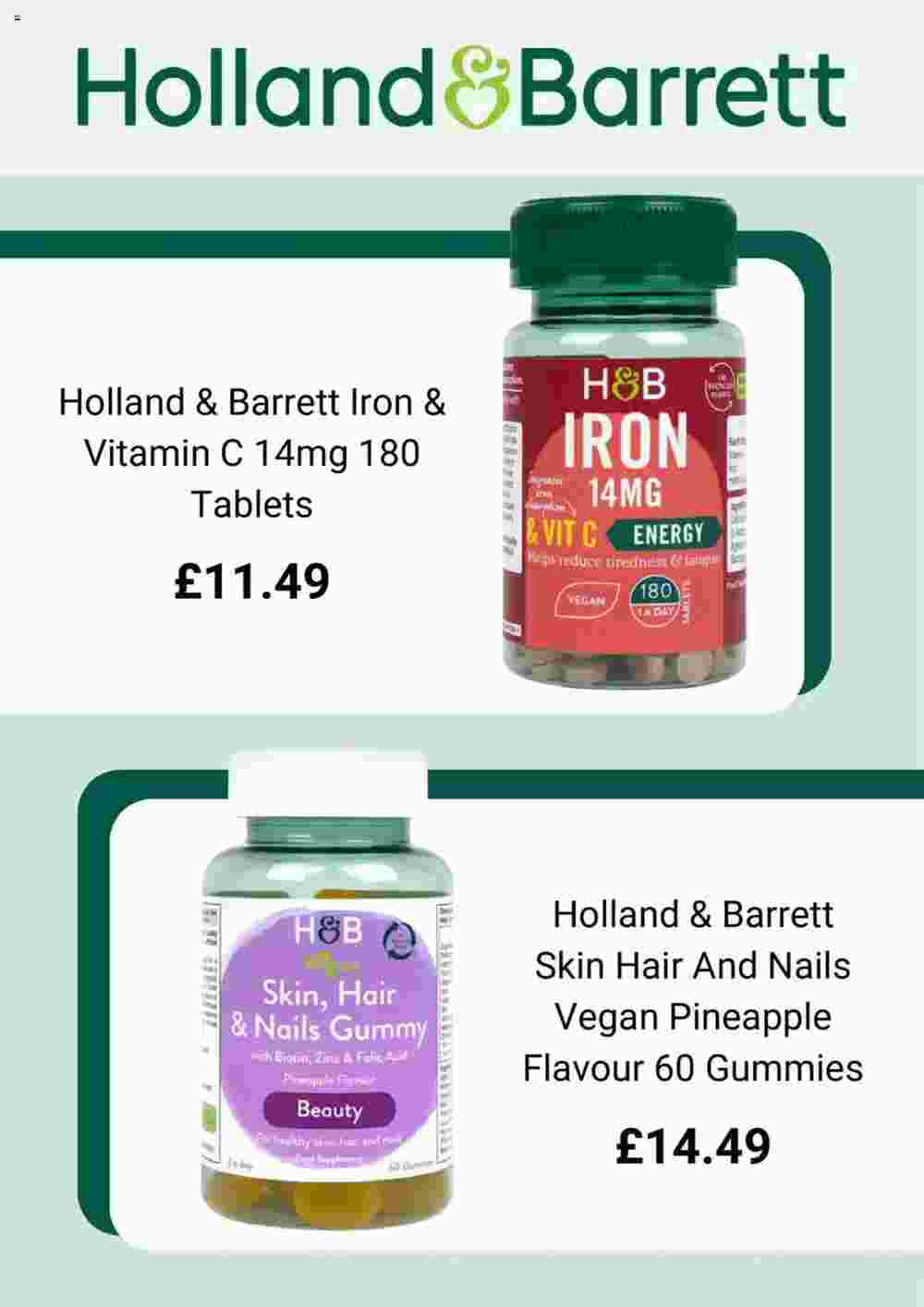 Holland & Barrett offers valid from 18/02/2025 - Page 5.