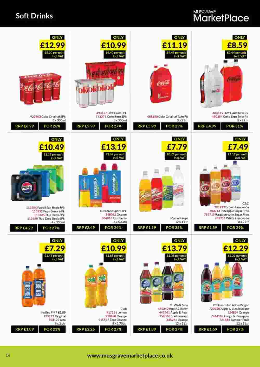 Musgrave MarketPlace offers valid from 18/02/2025 - Page 14.