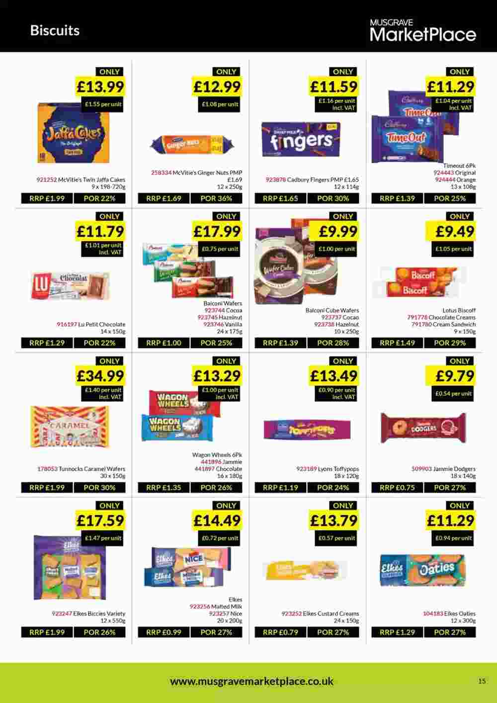 Musgrave MarketPlace offers valid from 18/02/2025 - Page 15.