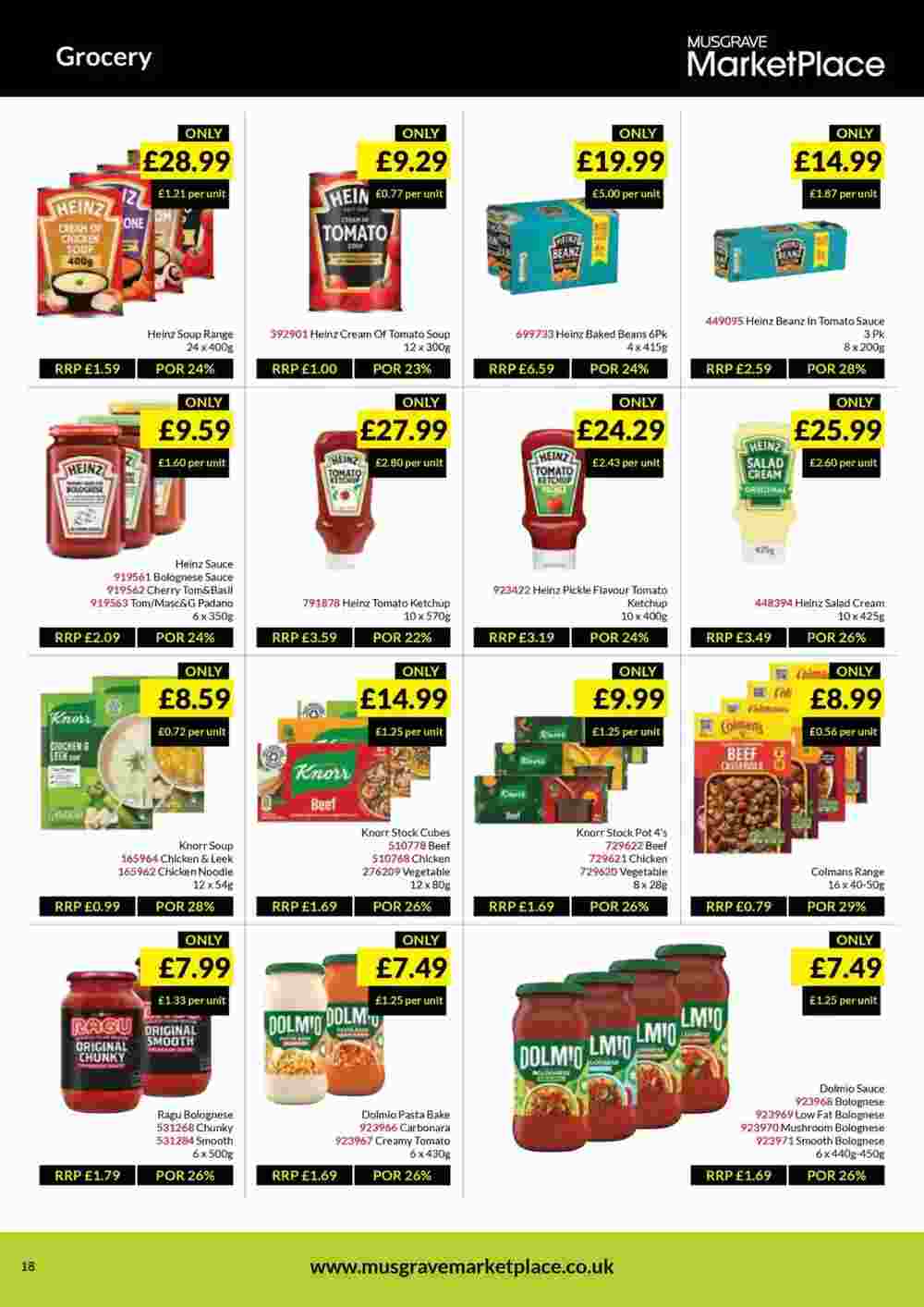 Musgrave MarketPlace offers valid from 18/02/2025 - Page 18.