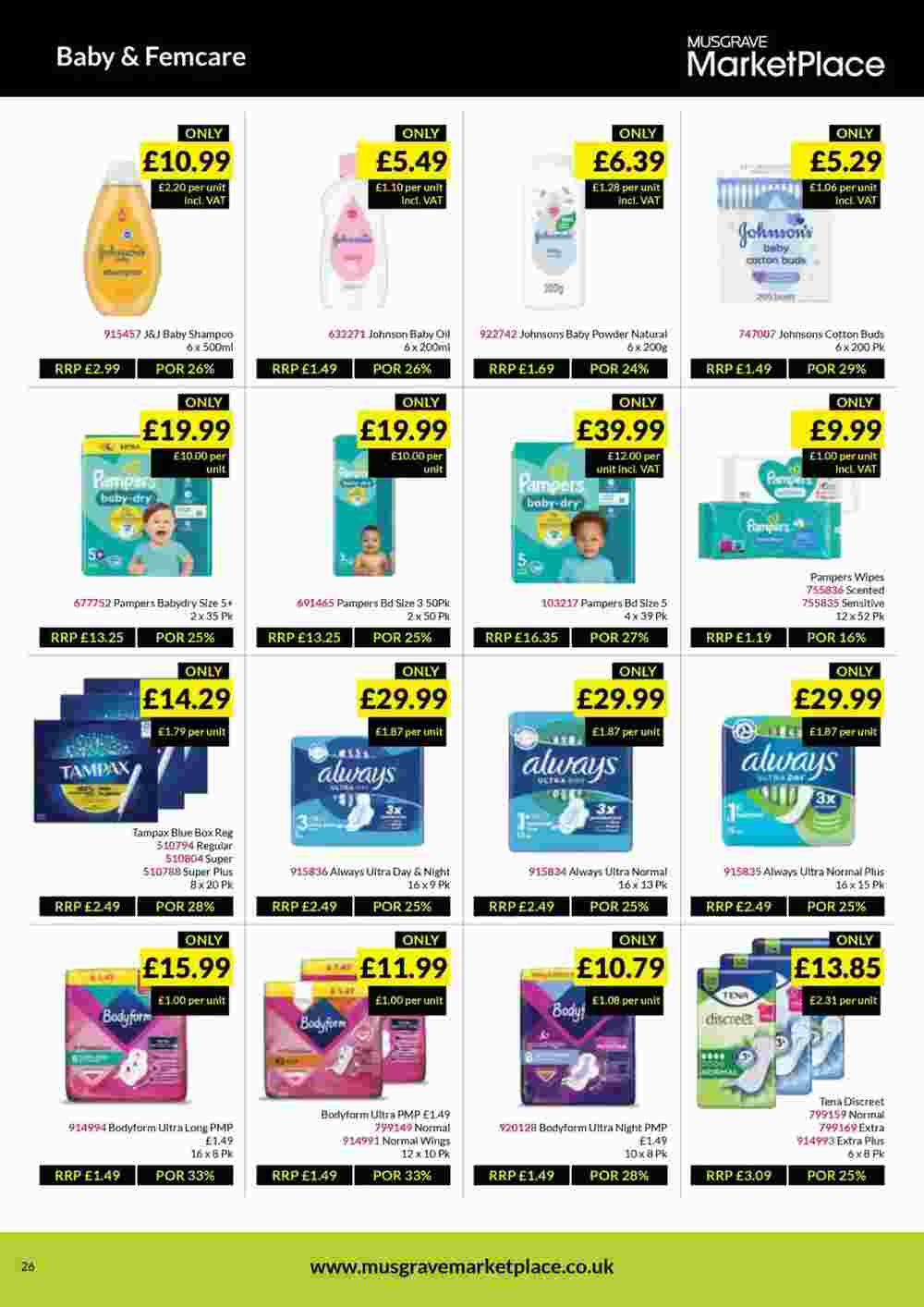 Musgrave MarketPlace offers valid from 18/02/2025 - Page 26.