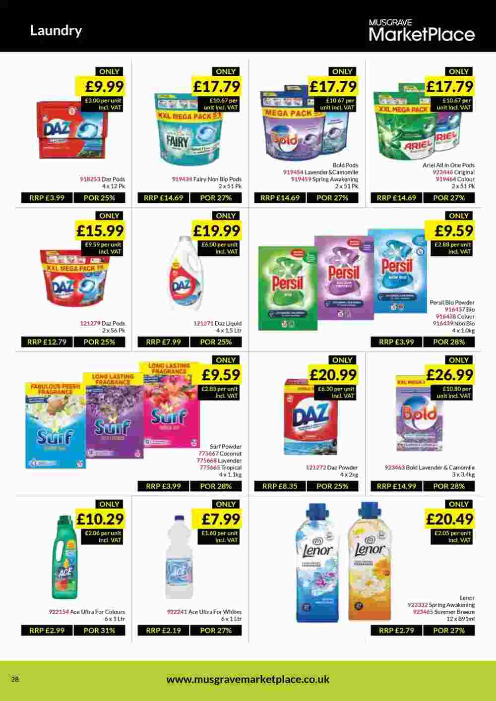 Musgrave MarketPlace offers valid from 18/02/2025 - Page 28.