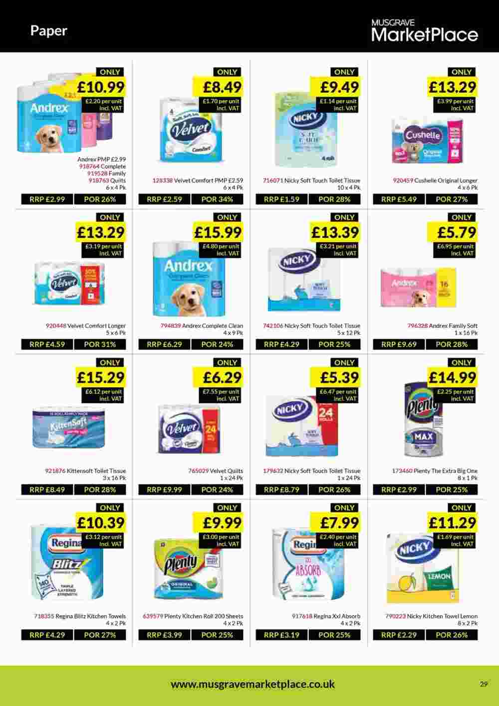 Musgrave MarketPlace offers valid from 18/02/2025 - Page 29.