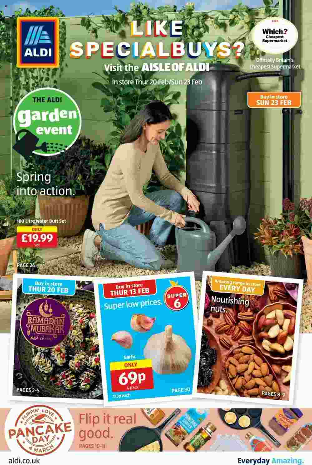 Aldi offers valid from 20/02/2025 - Page 1.