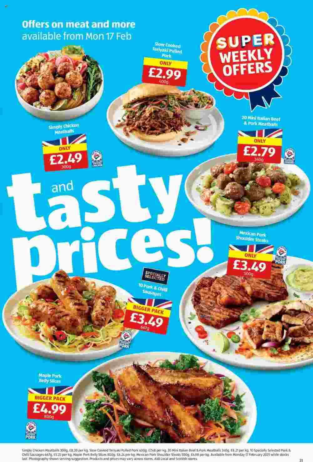 Aldi offers valid from 20/02/2025 - Page 31.