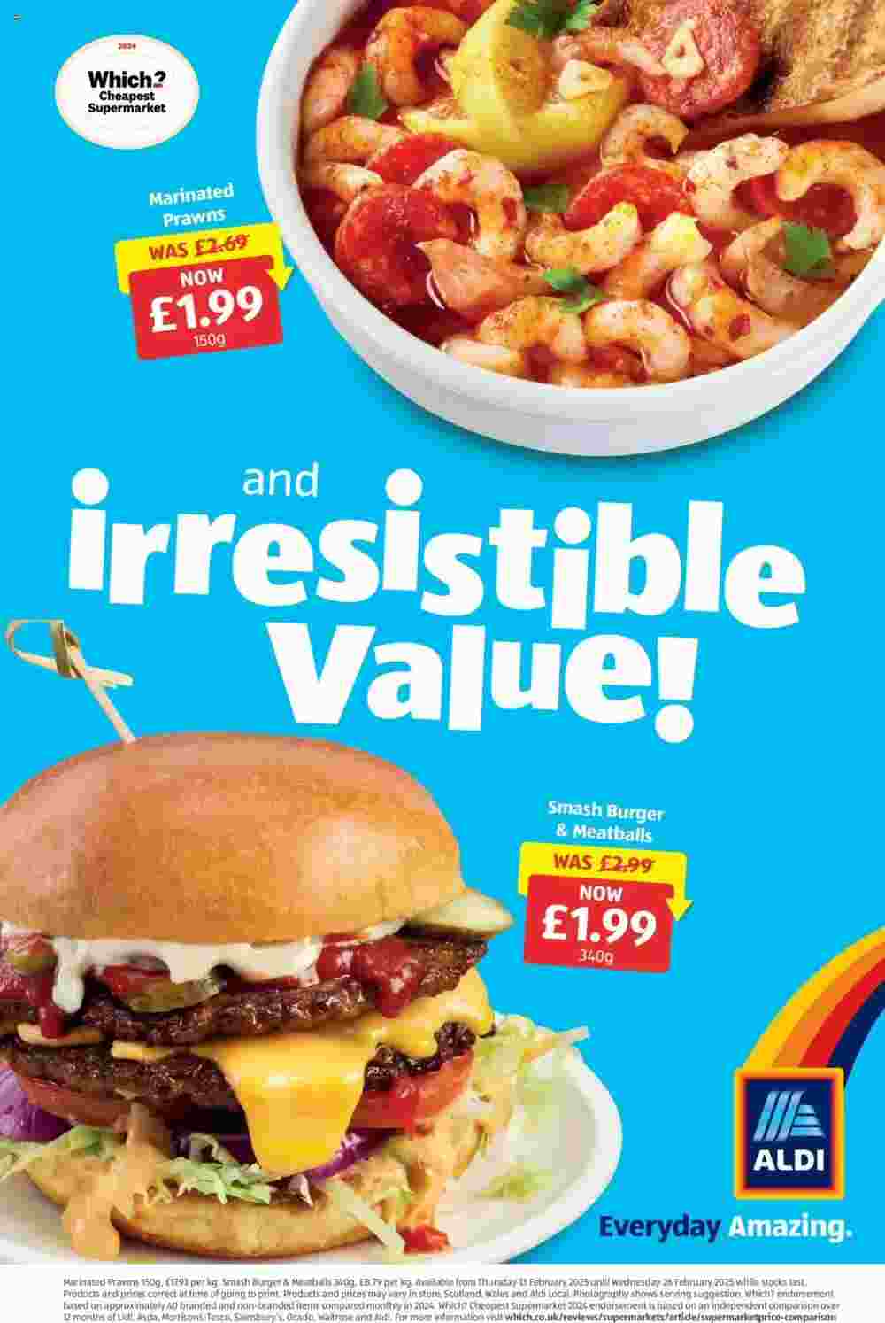 Aldi offers valid from 20/02/2025 - Page 32.