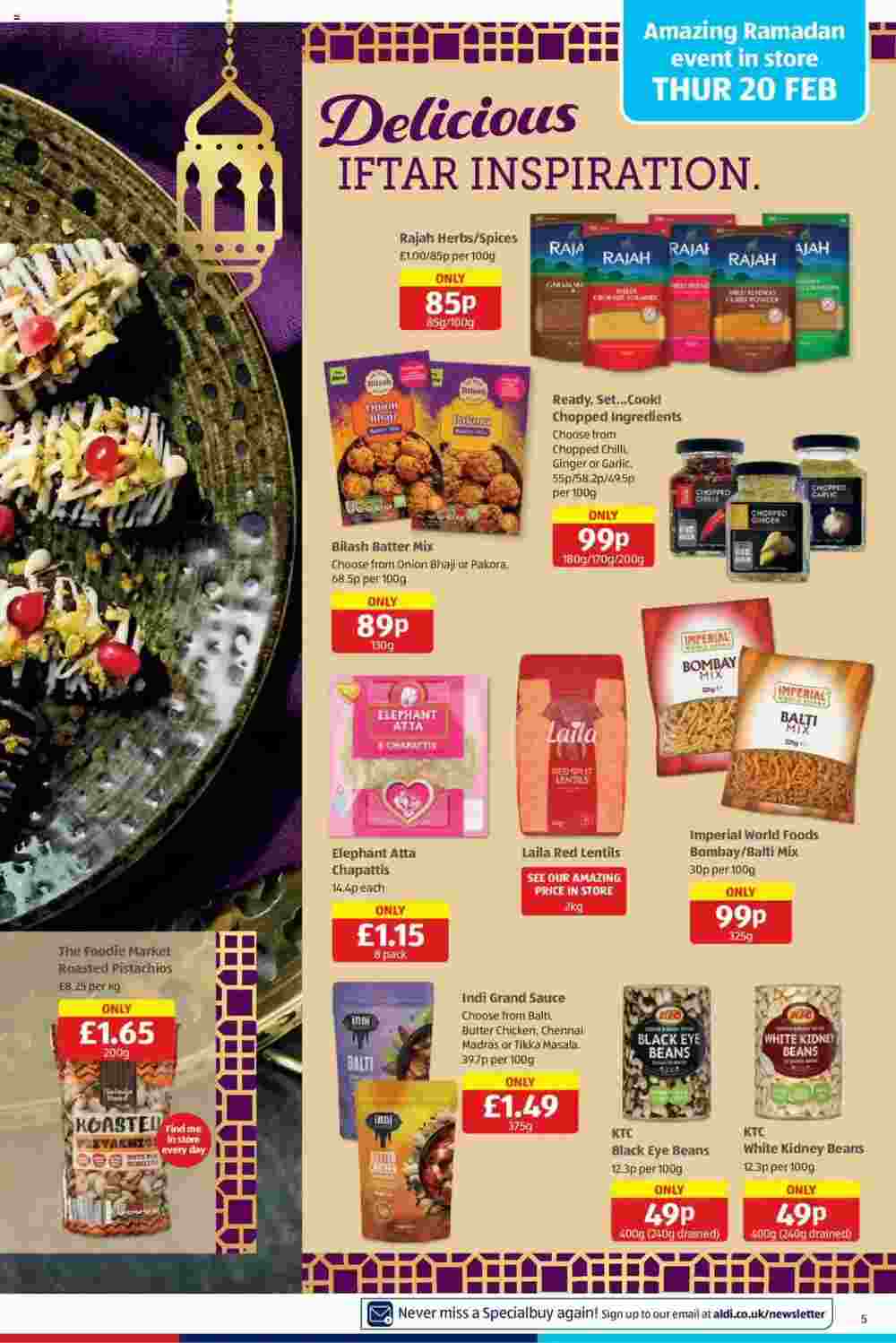 Aldi offers valid from 20/02/2025 - Page 5.