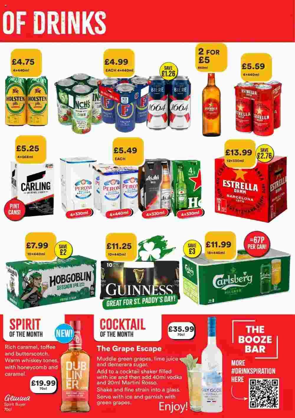 Bargain Booze offers valid from 25/02/2025 - Page 4.