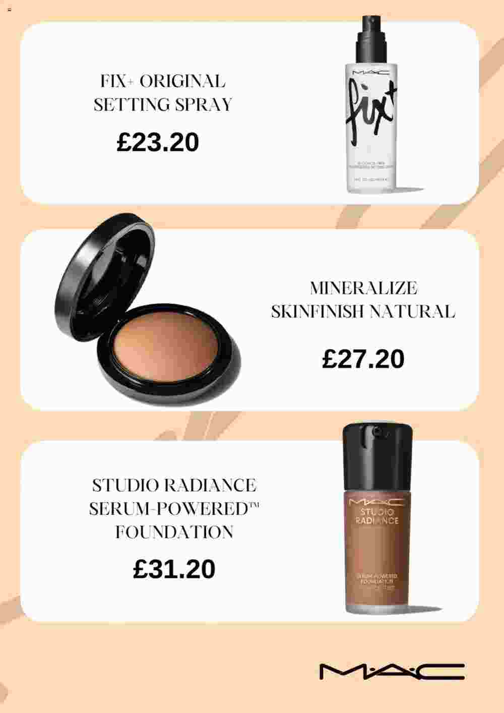 MAC Cosmetics offers valid from 26/02/2025 - Page 3.