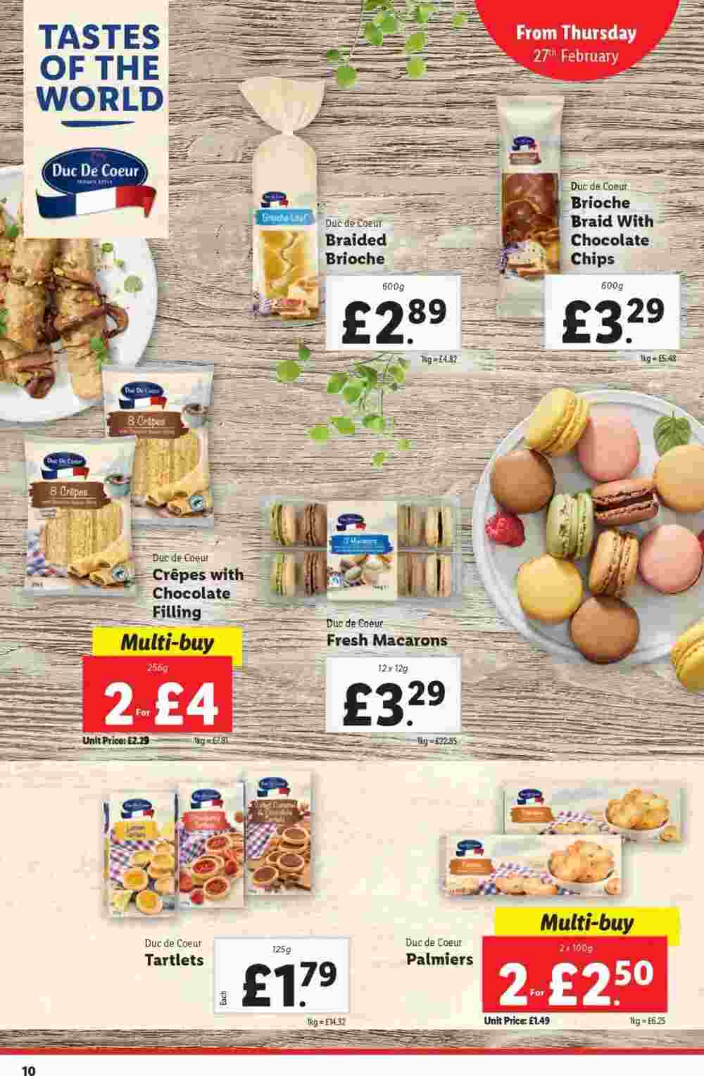 Lidl offers valid from 27/02/2025 - Page 10.