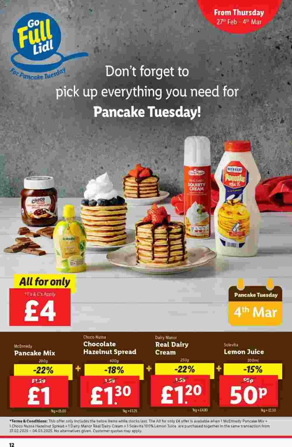 Lidl offers valid from 27/02/2025 - Page 12.