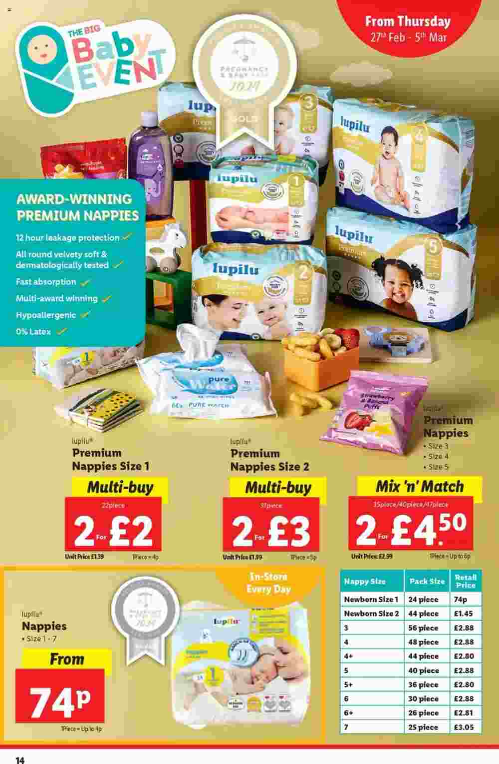 Lidl offers valid from 27/02/2025 - Page 14.