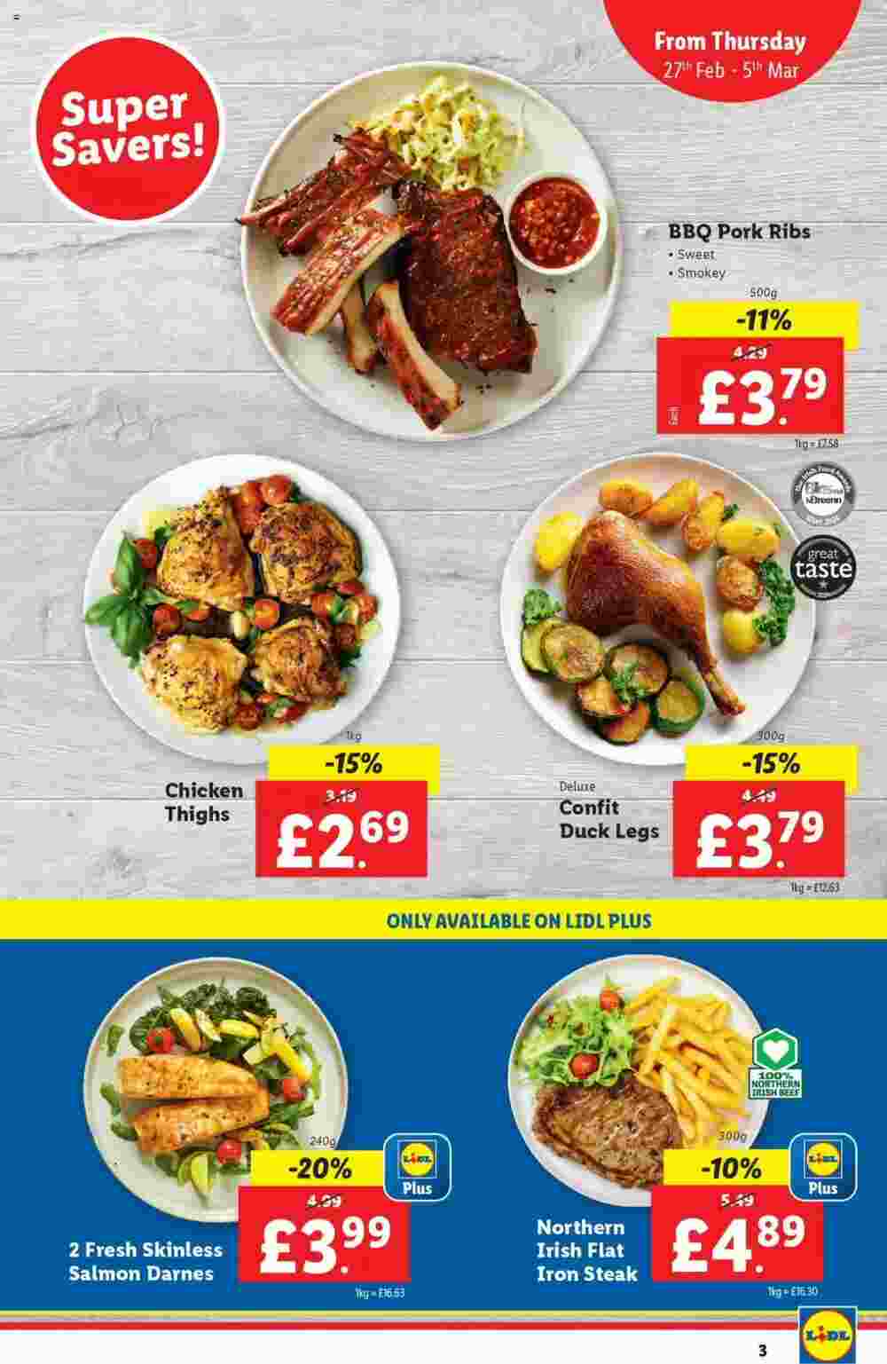 Lidl offers valid from 27/02/2025 - Page 3.