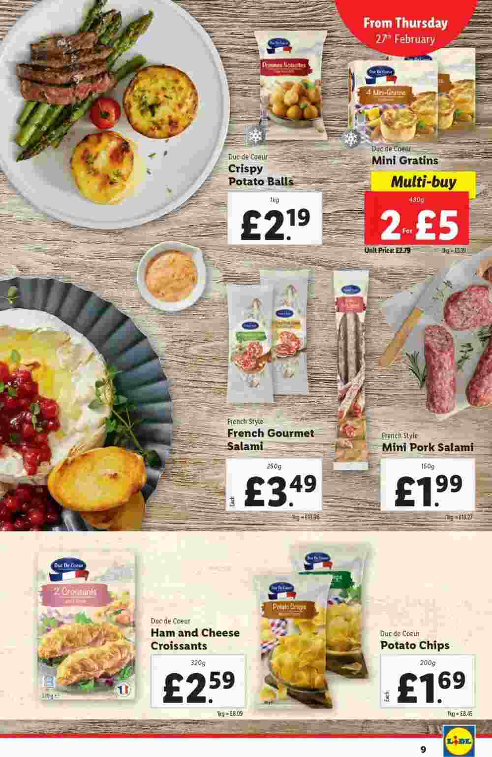 Lidl offers valid from 27/02/2025 - Page 9.