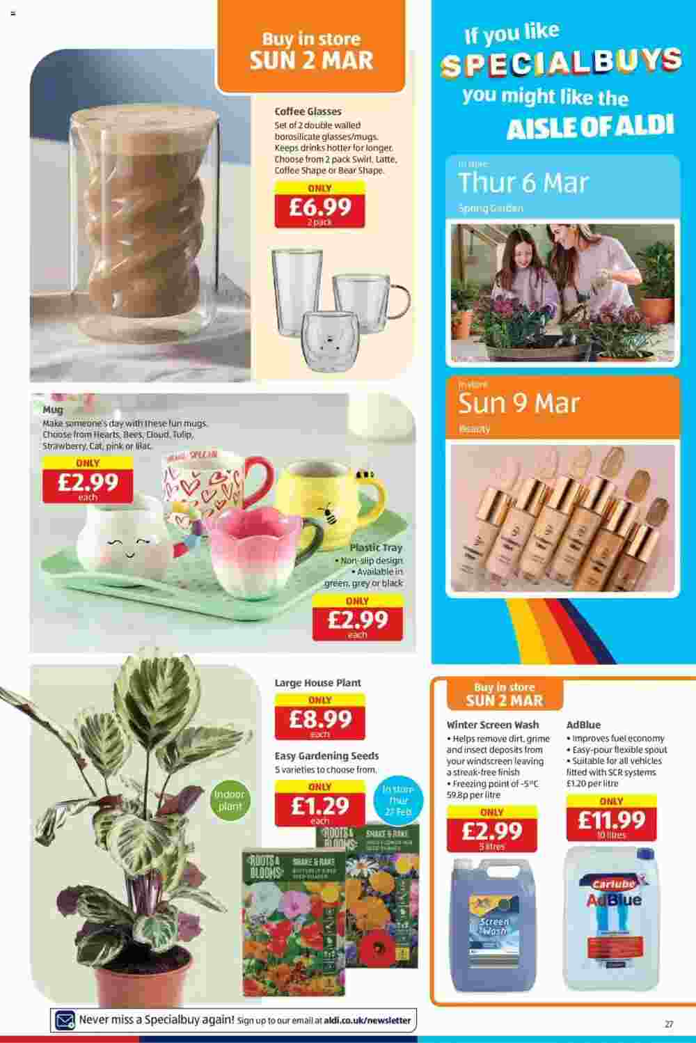 Aldi offers valid from 27/02/2025 - Page 27.