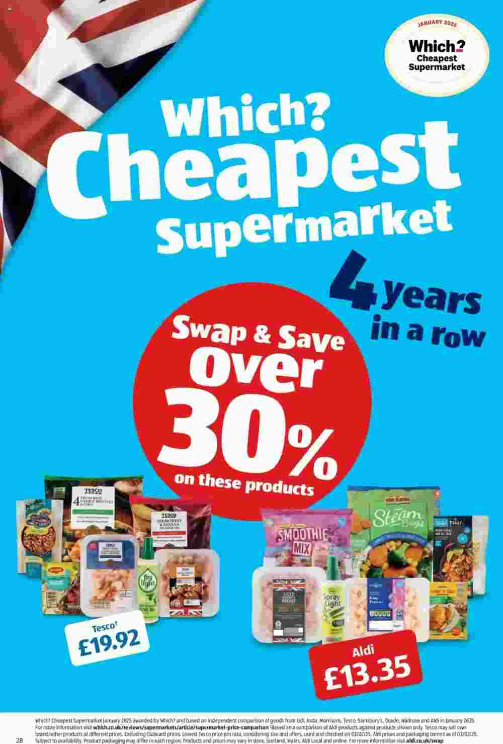 Aldi offers valid from 27/02/2025 - Page 28.