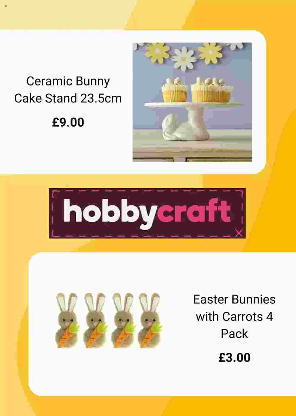 Hobbycraft offers valid from 04/03/2025 - Page 2.